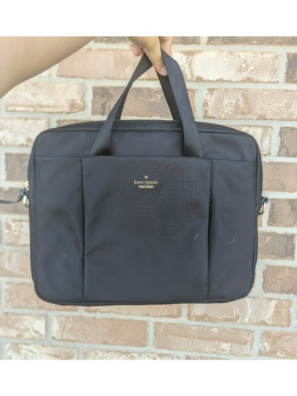Kate Spade New York Classic Nylon Laptop Case 13" Black 8ARU0969